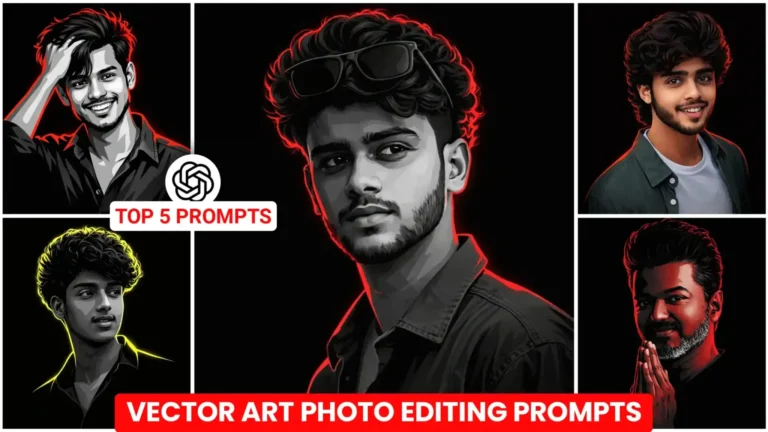 Vector Art AI Photo Editing Prompts