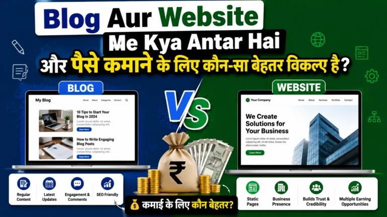 Blog Aur Website Me Kya Antar Hai